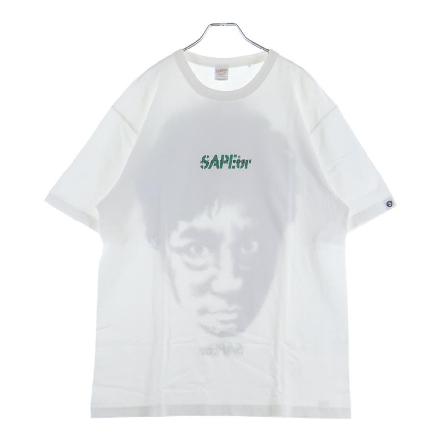 SAPEur サプール MASATOSHI HAMADA 浜田雅功 プリント クルーネック