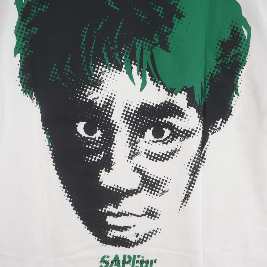 SAPEur サプール MASATOSHI HAMADA 浜田雅功 プリント クルーネック