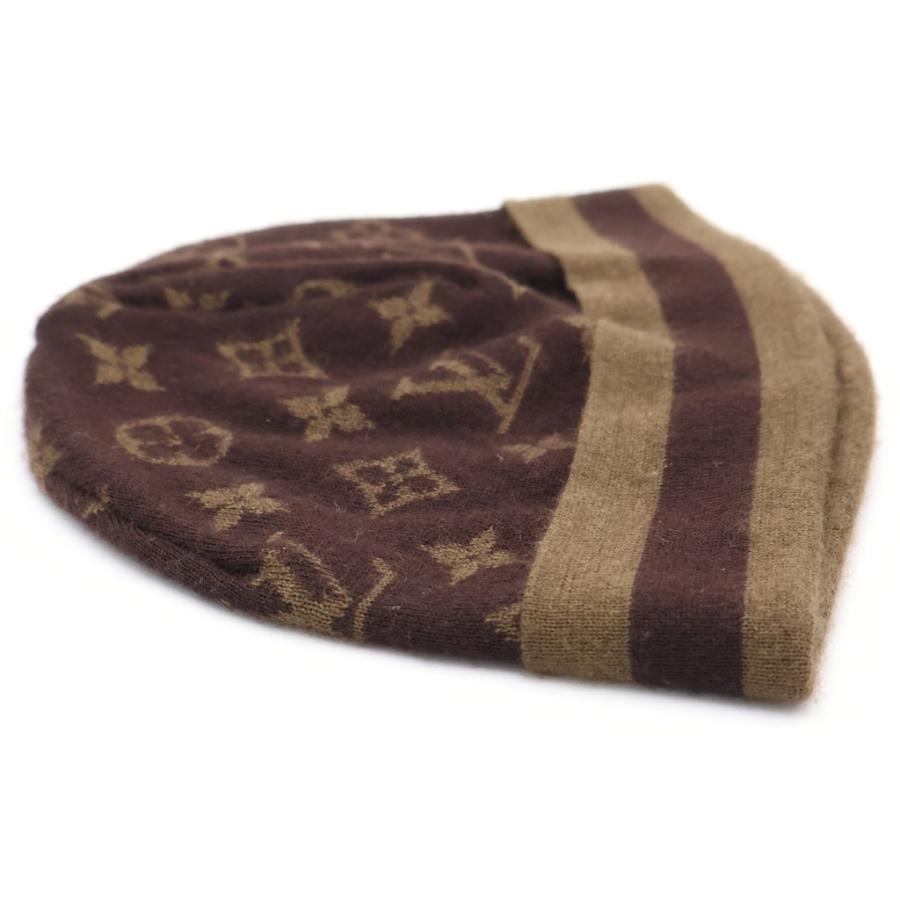 LOUIS VUITTON（ルイ・ヴィトン） モノグラム カシミヤ混 ニット帽