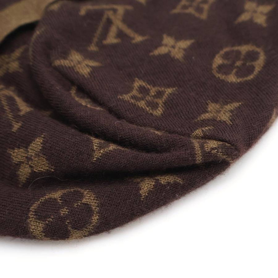 LOUIS VUITTON（ルイ・ヴィトン） モノグラム カシミヤ混 ニット帽
