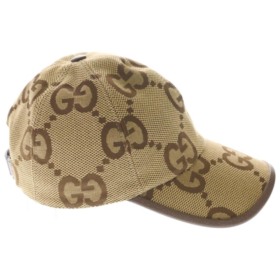 GUCCI（グッチ） ジャンボGG柄 キャンバス ベースボールキャップ 帽子