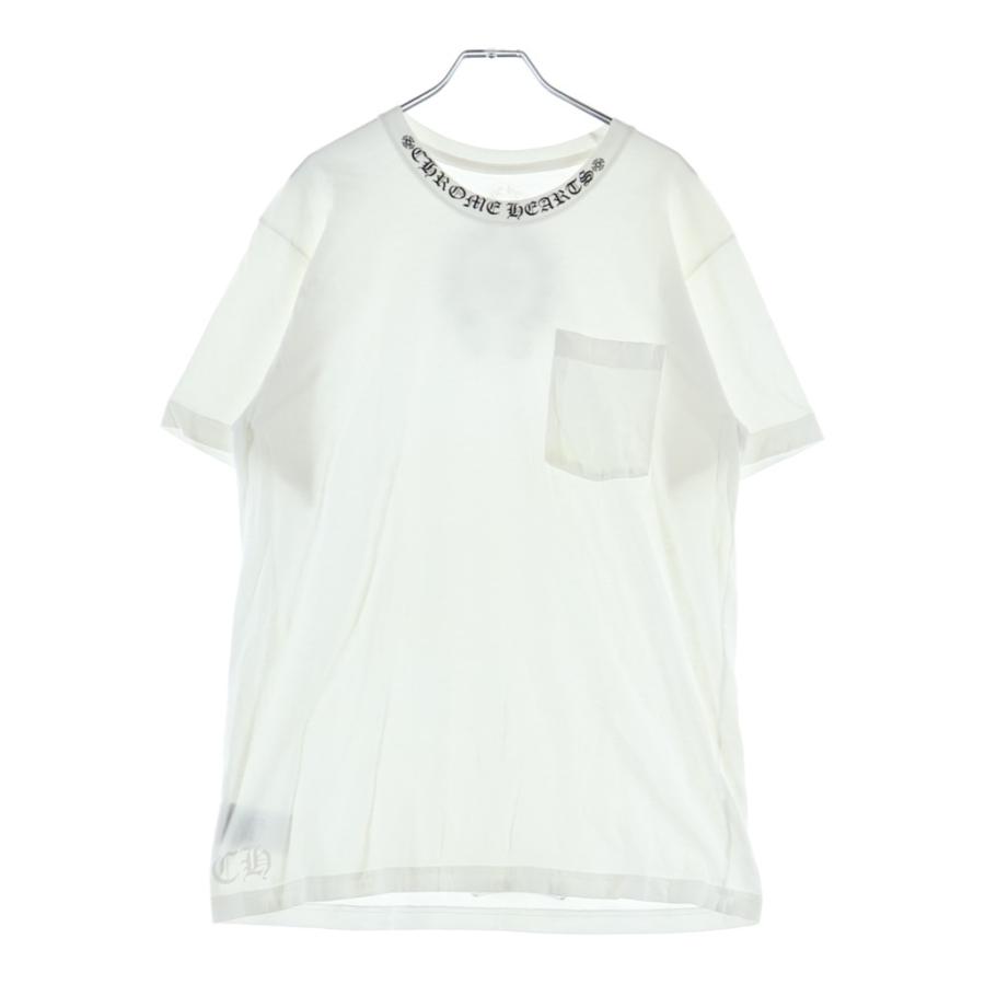 CHROME HEARTS（クロムハーツ） Neck Logo S/S TEE ネックロゴ バック