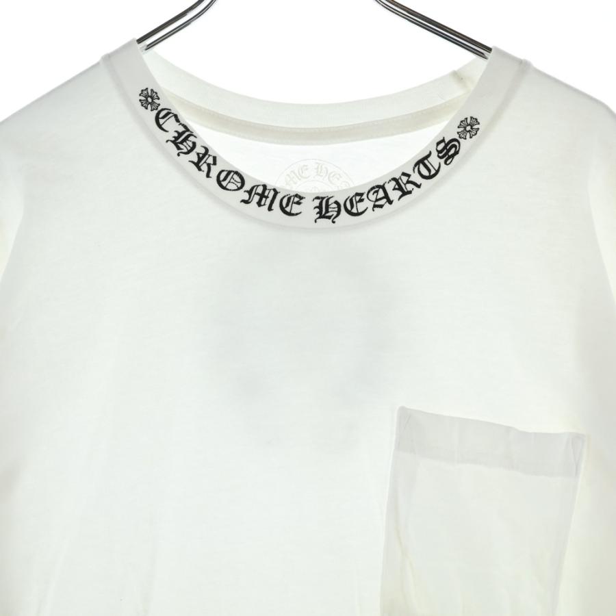 CHROME HEARTS（クロムハーツ） Neck Logo S/S TEE ネックロゴ バック
