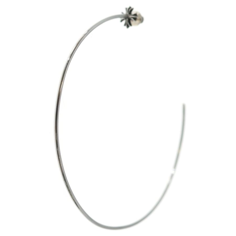 CHROME HEARTS クロムハーツ HOOP CH PLS CHプラス フープ ピアス シルバー BCA099 CHROME HEARTS（クロムハーツ） HOOP CH PLS CHプラス フープ ピアス