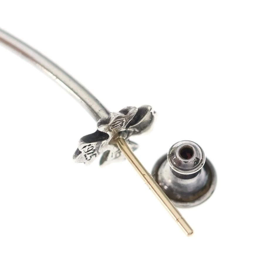 CHROME HEARTS クロムハーツ HOOP CH PLS CHプラス フープ ピアス シルバー BCA099 CHROME HEARTS（クロムハーツ） HOOP CH PLS CHプラス フープ ピアス
