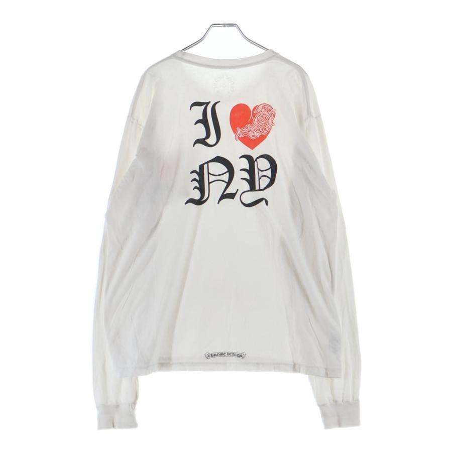 CHROME HEARTS（クロムハーツ） I LOVE NY L/S TEE 両面プリント