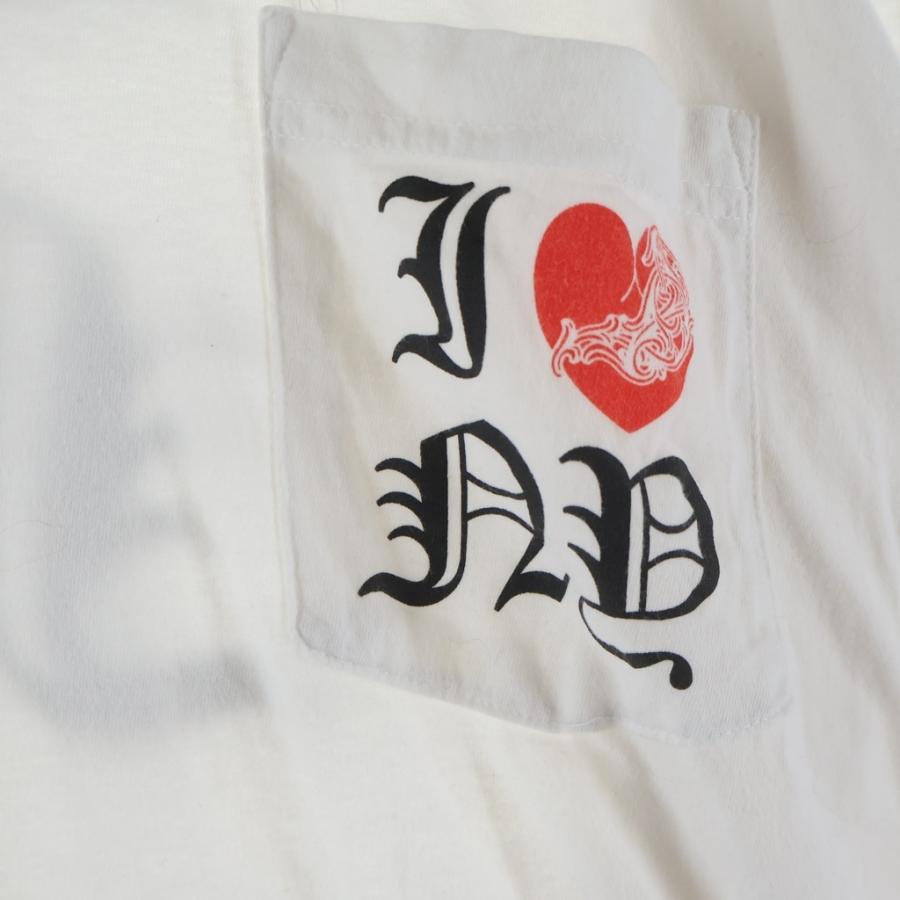 CHROME HEARTS（クロムハーツ） I LOVE NY L/S TEE 両面プリント