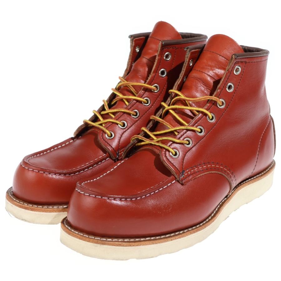 RED WING レッド ウイング 6inch CLASSIC MOC TOE クラシックモック ワークブーツ シューズ US7 1/2/25.5cm ブラウン 8875 RED WING レッド ウイング 6-inch Classic Moc 6インチ クラシック