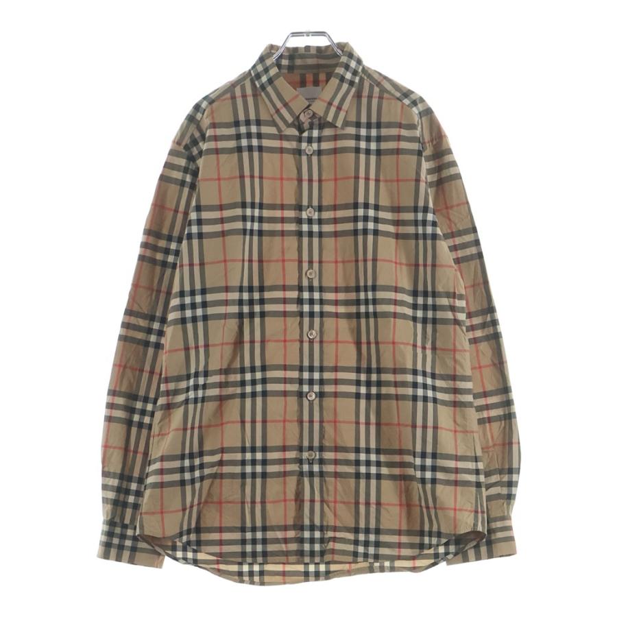 BURBERRY（バーバリー） ノバチェック ボタンダウン長袖シャツ