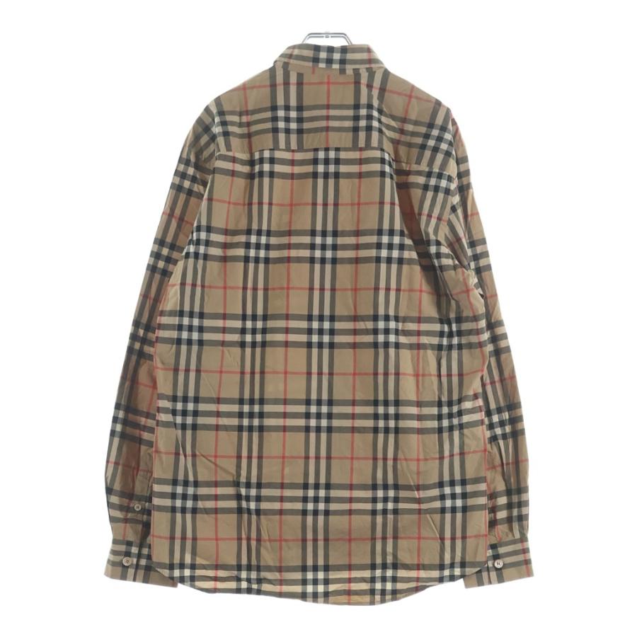 大人気　BURBERRY バーバリーチェック柄　ボタン付美品 BURBERRY（バーバリー） ノバチェック ボタンダウン長袖シャツ