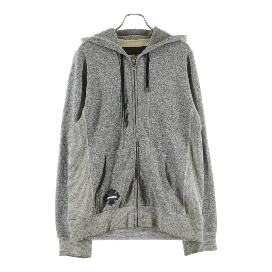 CHROME HEARTS（クロムハーツ） CHプラス レザーパッチ フーデッド 