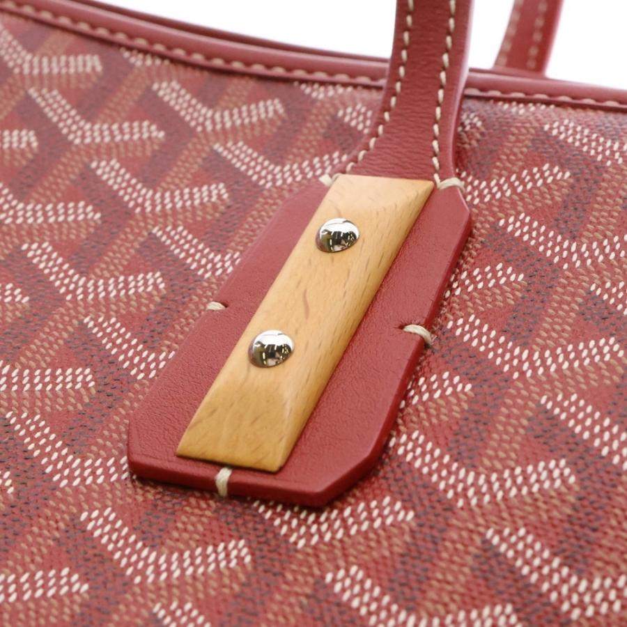GOYARD（ゴヤール） マルキーズ トートバッグ ハンドバッグ レッド PVC
