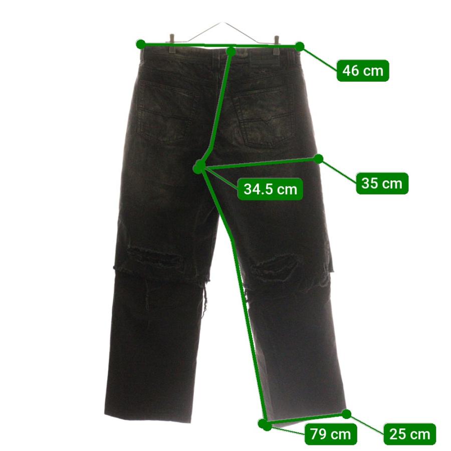 DIESEL（ディーゼル） P-HANS 5-Pocket Pants With Layered Leg