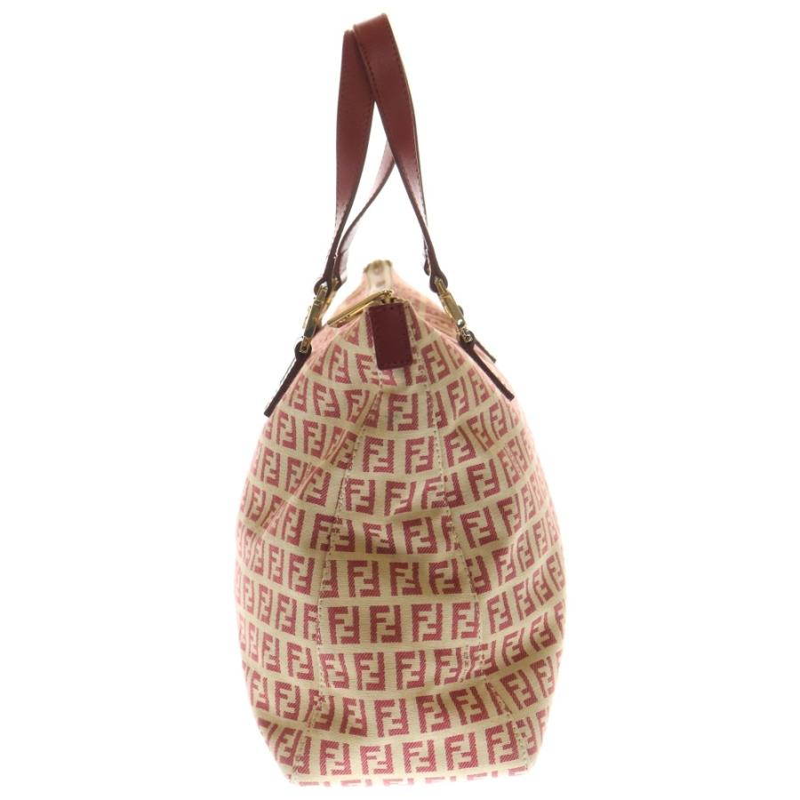 FENDI（フェンディ） ズッキーノ トートバッグ ハンドバッグ ベージュ