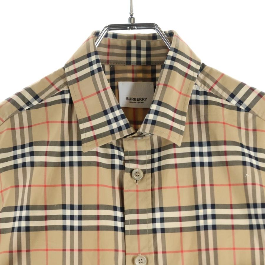 BURBERRY（バーバリー） ノバチェック総柄 コットン 長袖シャツ