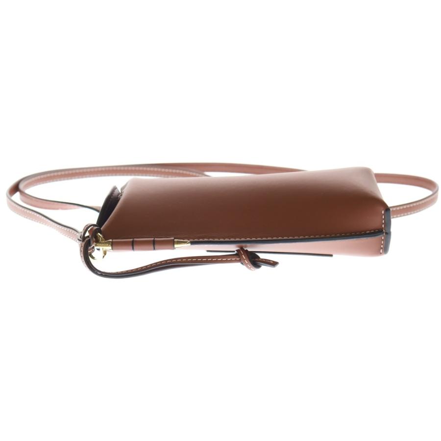 LOEWE(ロエベ) ショルダーバッグ ゲートポケット ダークブラウン ミニバッグ レザー LOEWE（ロエベ） バッグ レディース ブランド ショルダーバッグ ゲート