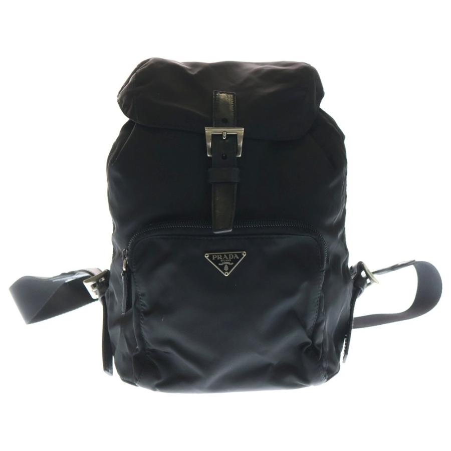 プラダ テスート リュック　黒 PRADA（プラダ） テスート バッグパック リュックサック ナイロン