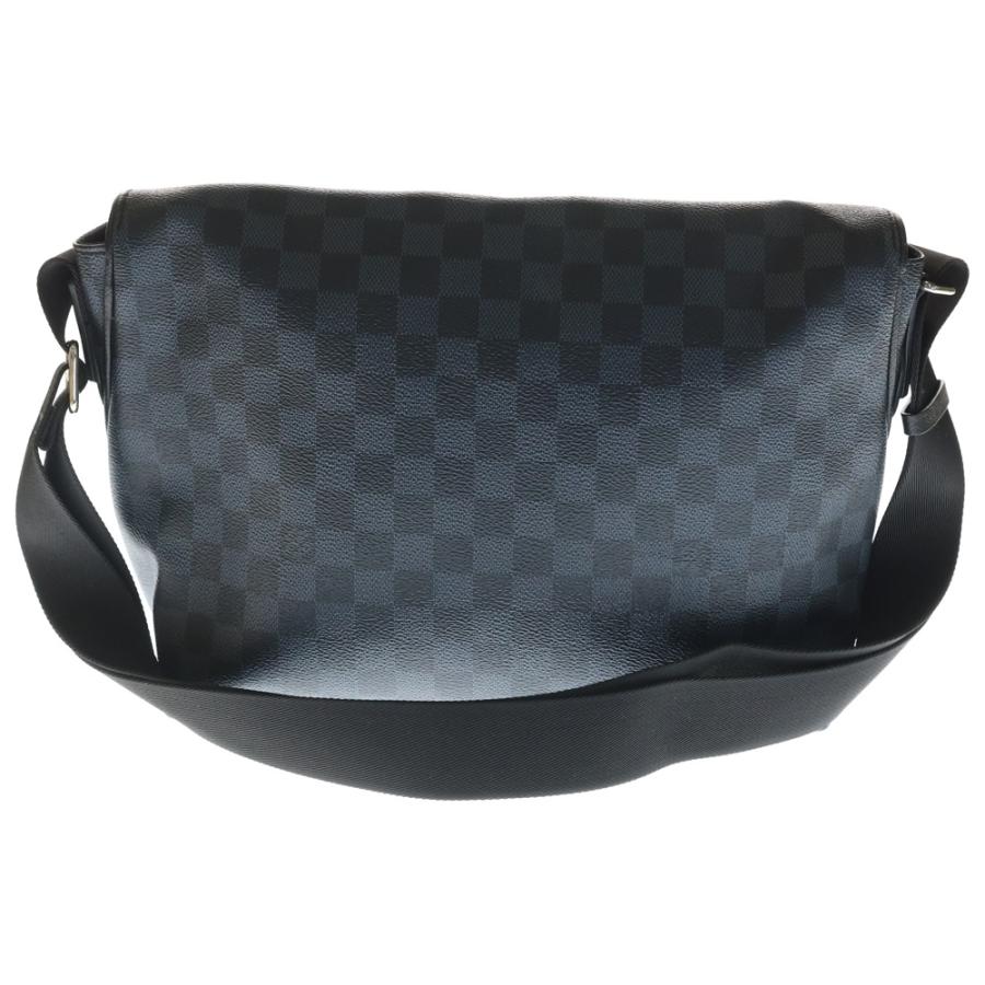 LOUIS VUITTON ルイヴィトン ダミエコースト マッチポイント メッセンジャー ショルダーバッグ ブラック PVC N40010 シルバー金具 LOUIS VUITTON（ルイ・ヴィトン） ダミエコースト マッチポイント