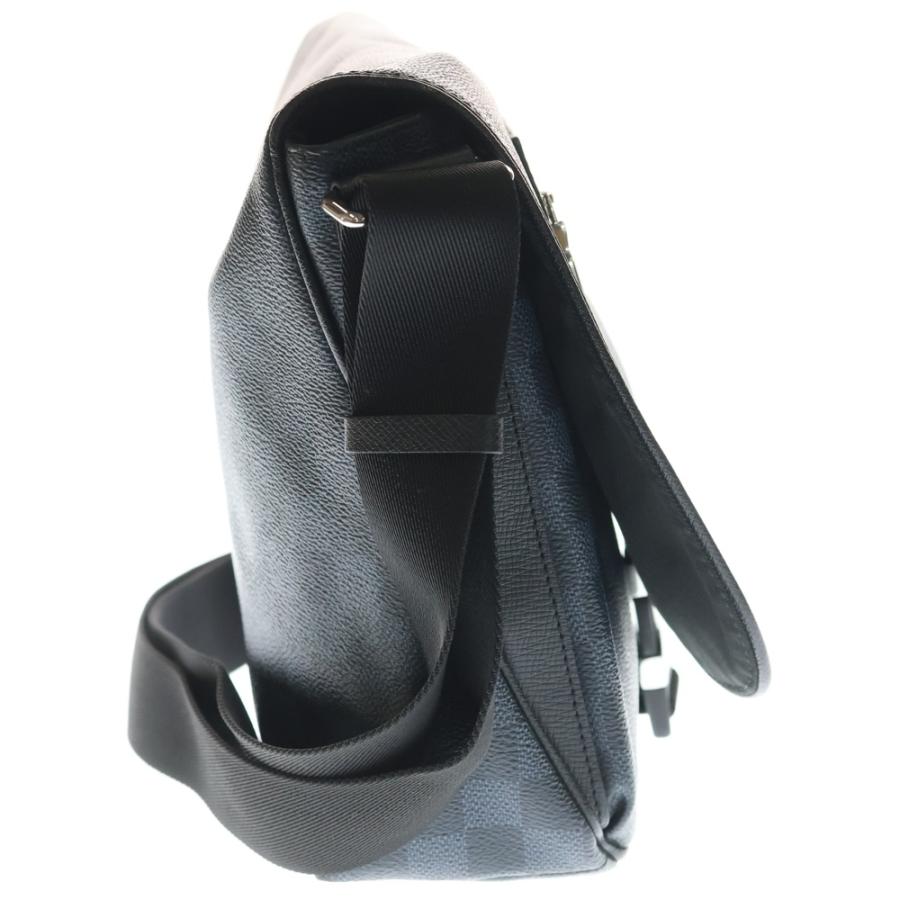 LOUIS VUITTON ルイヴィトン ダミエコースト マッチポイント メッセンジャー ショルダーバッグ ブラック PVC N40010 シルバー金具 LOUIS VUITTON（ルイ・ヴィトン） ダミエコースト マッチポイント