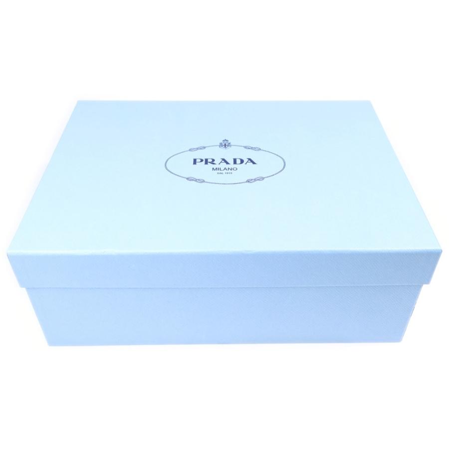 PRADA（プラダ） ポインテッド トゥ スリックバック ヒールパンプス