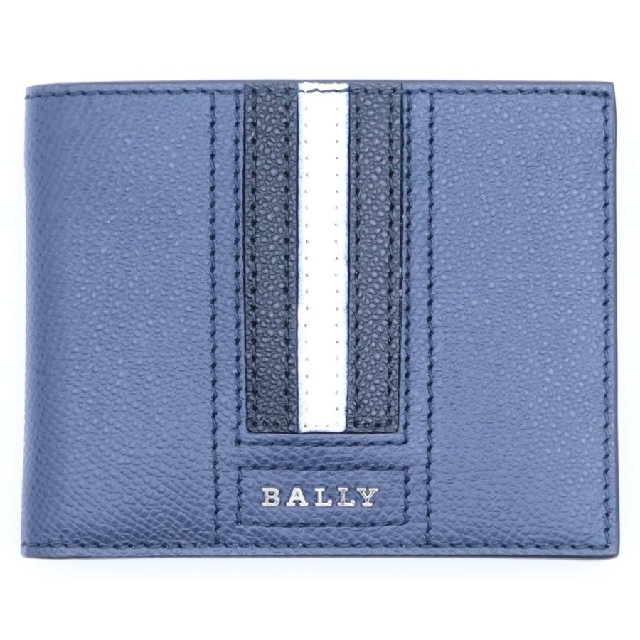 ☆新品 未使用☆BALLY☆バリー☆二つ折り財布 Bally（バリー） 二つ折り財布 ネイビー レザー : BRING Yahoo