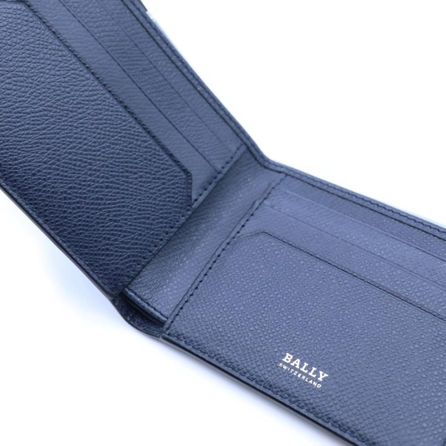 Bally（バリー） 二つ折り財布 ネイビー レザー : BRING Yahoo