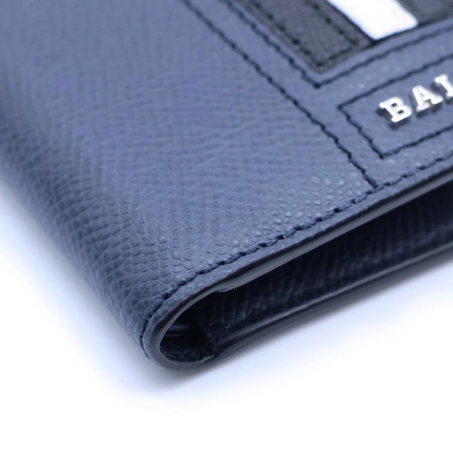 Bally（バリー） 二つ折り財布 ネイビー レザー : BRING Yahoo