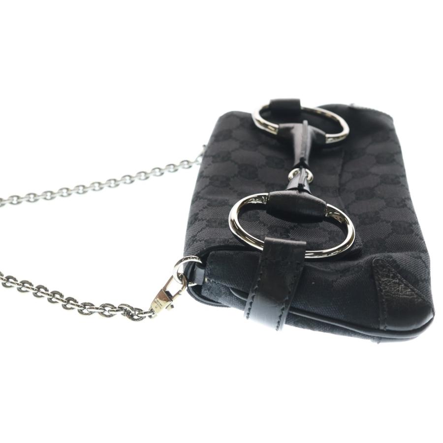 GUCCI（グッチ） GGキャンバス ホースビット キャンバス レザー