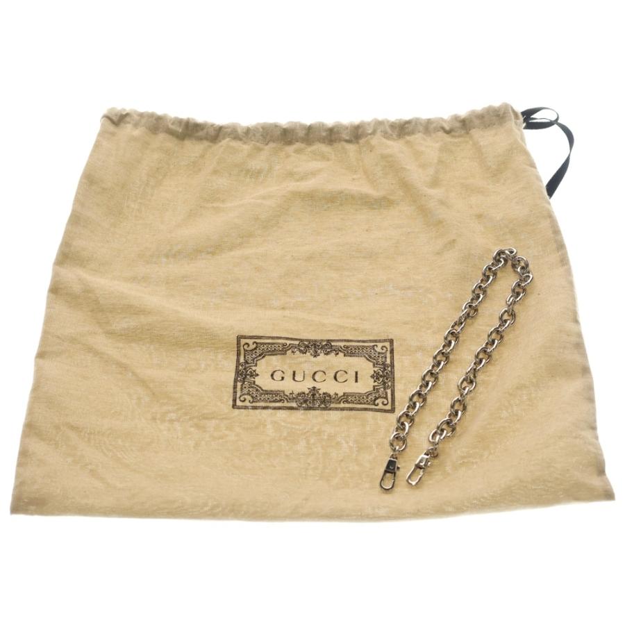 GUCCI（グッチ） ホースビット チェーンショルダーバッグ レッド