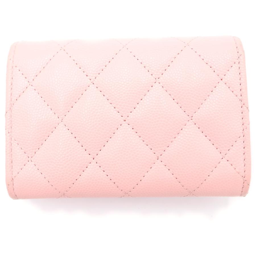 CHANEL（シャネル） マトラッセ スターココ 三つ折り財布 カードケース