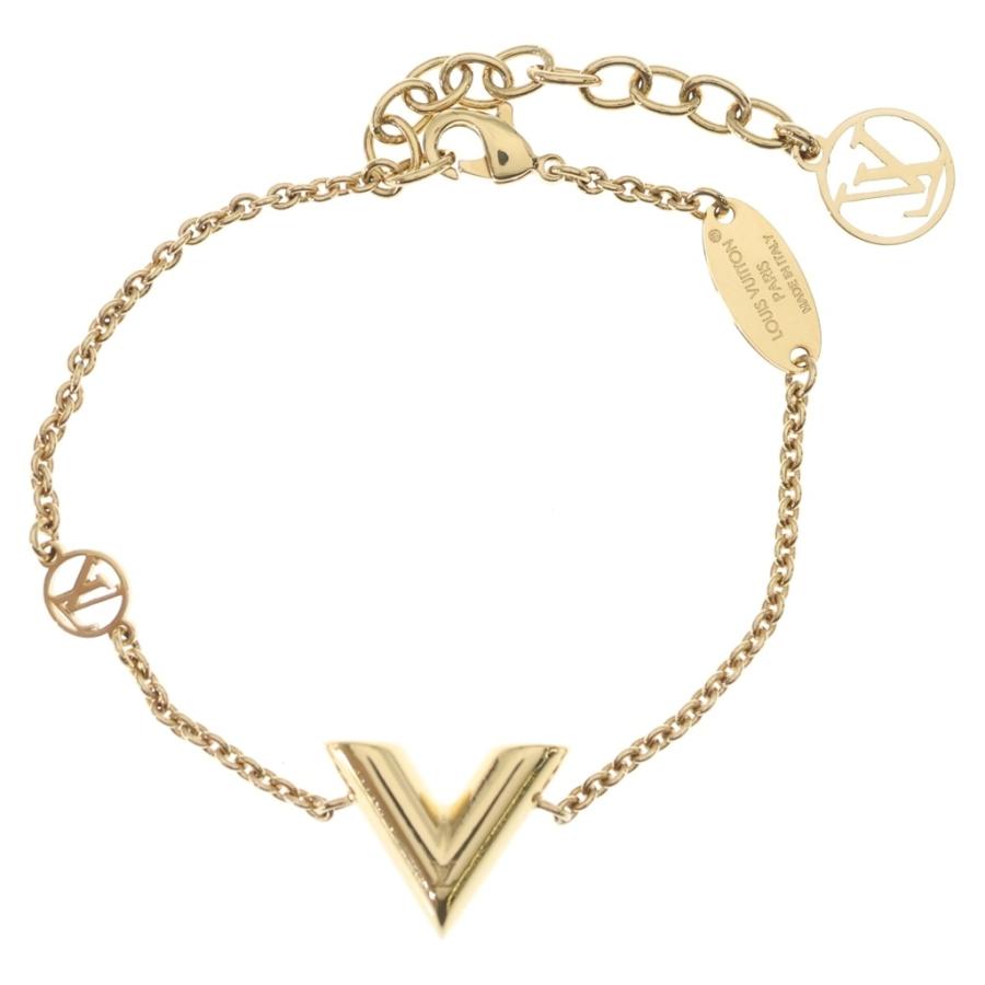Louis Vuitton エッセンシャルV　ブレスレット　ゴールド LOUIS VUITTON（ルイ・ヴィトン） エッセンシャルV チェーン