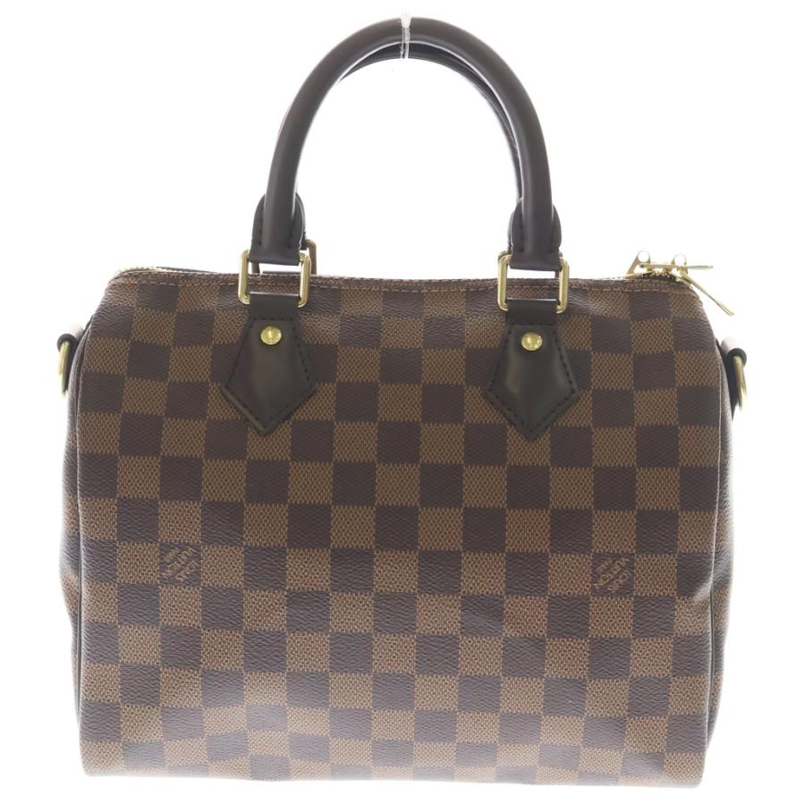 ルイヴィトン スピーディバンドリエール25 ダミエ ショルダーバッグ ICタグ LOUIS VUITTON（ルイ・ヴィトン） ダミエ スピーディーバンドリエール
