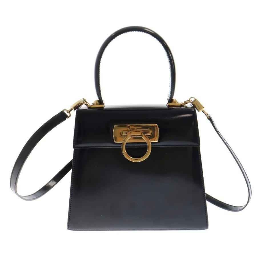 Salvatore Ferragamo サルヴァトーレフェラガモ ショルダーバッグ ガンチーニ Salvatore Ferragamo(サルヴァトーレフェラガモ) ショルダーバッグ