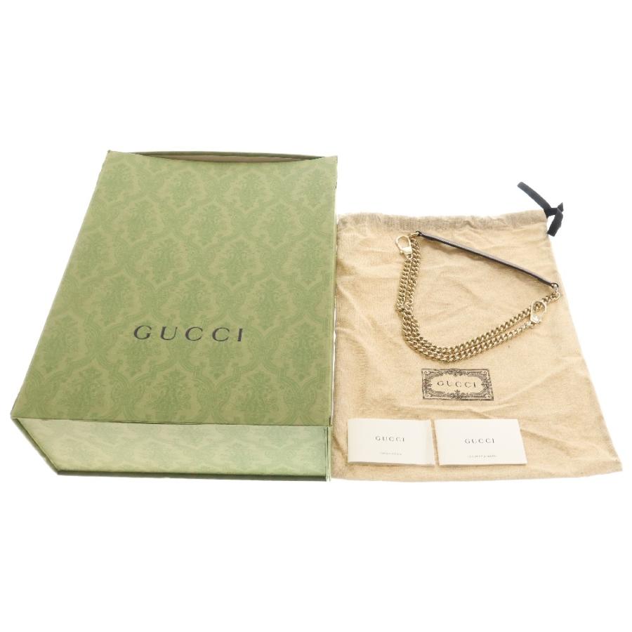 GUCCI（グッチ） インターロッキングG 2wayショルダーバッグ グレー