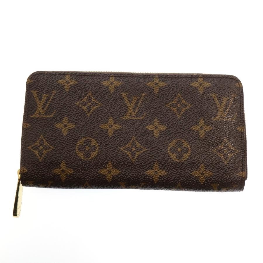 LOUIS VUITTON ルイヴィトン モノグラム ジッピーウォレット ブラウン  