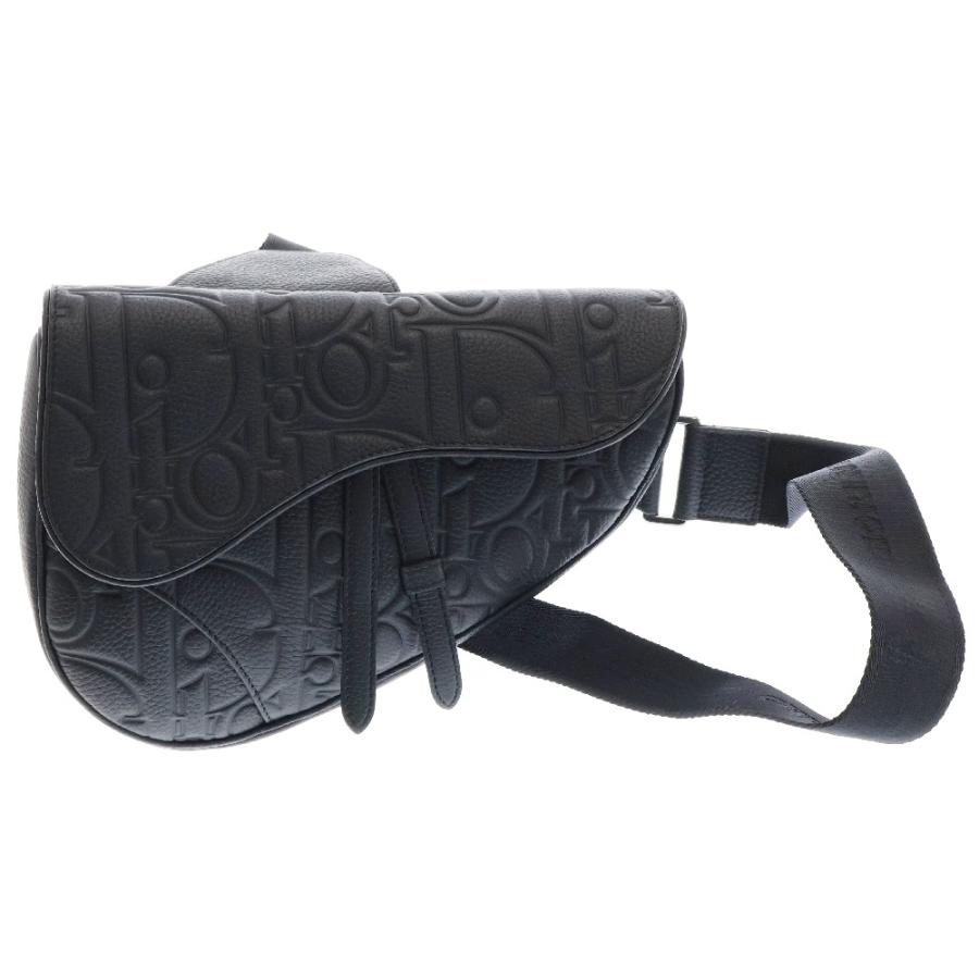 Dior クリスチャンディオール CDロゴ レザー ショルダーバッグ ブラック ほぼ未使用 Christian Dior クリスチャン ディオール CD ロゴ 金具