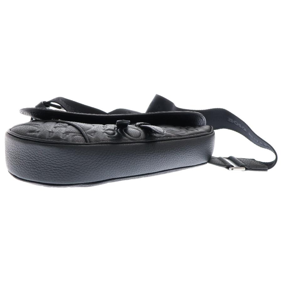 DIOR ディオール CDシグネチャー サドル レザーワンショルダーバッグ