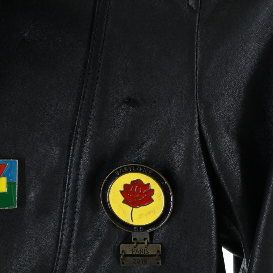 サンローランパリ 18AW マルチピンバッジ スタッズ モーターサイクル