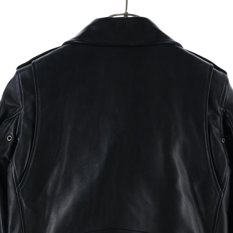 サンローランパリ 16AW L17 クラシック モーターサイクル ラムスキン