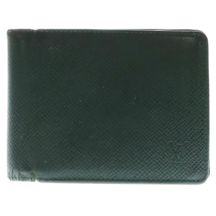 ルイヴィトン タイガ ポルトビエ3 カルトクレディ 二つ折コンパクト型