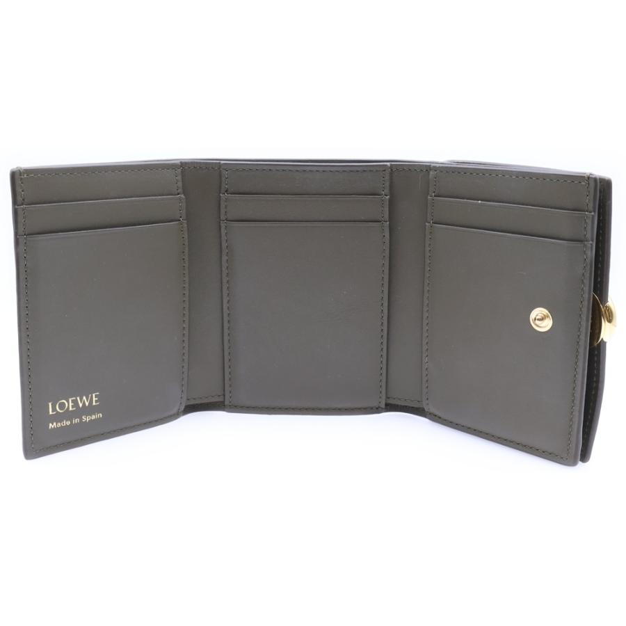 LOEWE（ロエベ） ペブル アナグラム トライフォールドウォレット