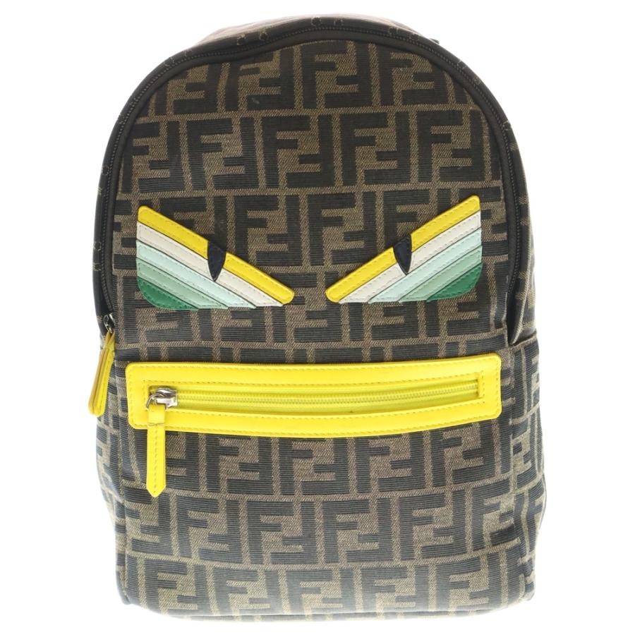 FENDI（フェンディ） モンスターバグス ズッカ コーティングキャンバス