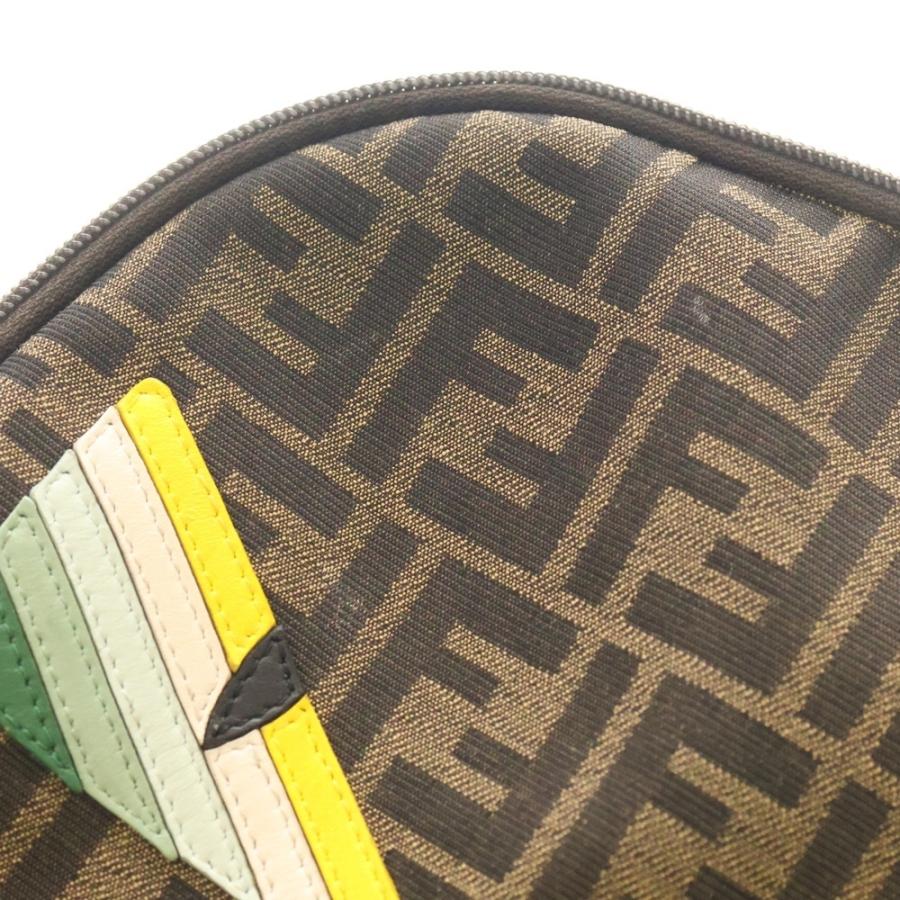 FENDI（フェンディ） モンスターバグス ズッカ コーティングキャンバス