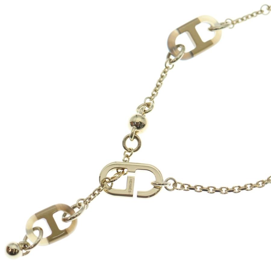 HERMES（エルメス） シュル メール PM バッファローホーン チェーン