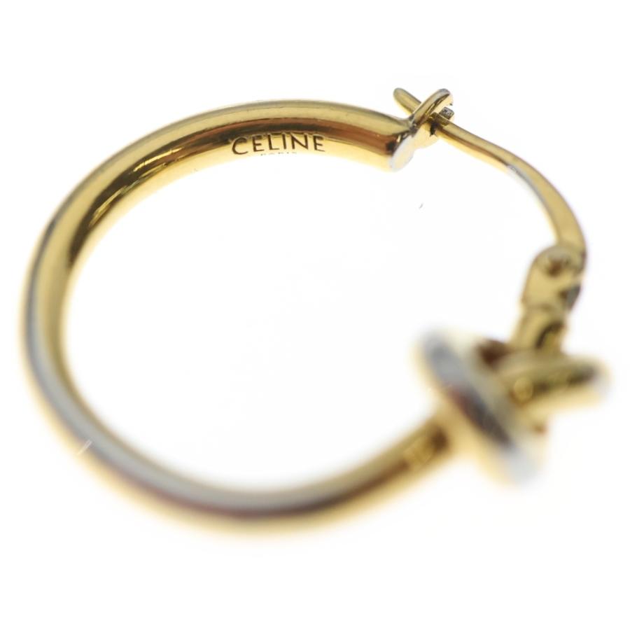 CELINE（セリーヌ） ノットスモール フープピアス GP ゴールド : BRING