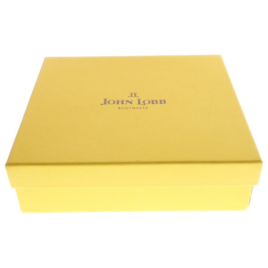 JOHN LOBB（ジョンロブ） ミュージアムカーフ レザー ベルト シルバー