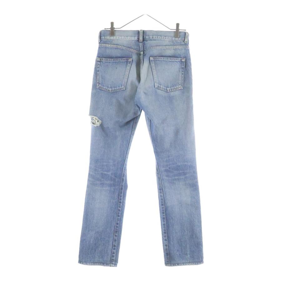 SAINT LAURENT PARIS サンローランパリ クラッシュ加工 スリムスキニー