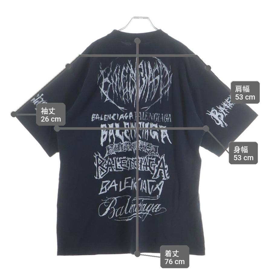BALENCIAGA（バレンシアガ） DIY METAL メタルロゴプリント クルー