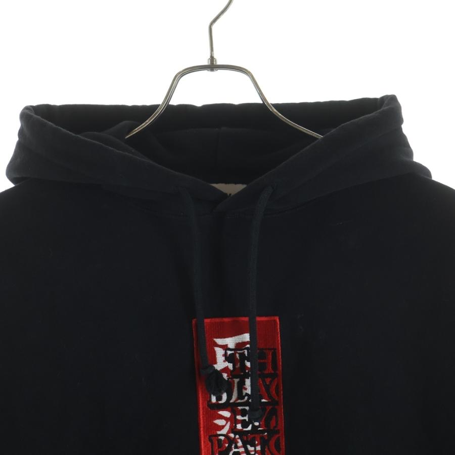 THE BLACK EYE PATCH ブラックアイパッチ ロゴ パーカー ブラック