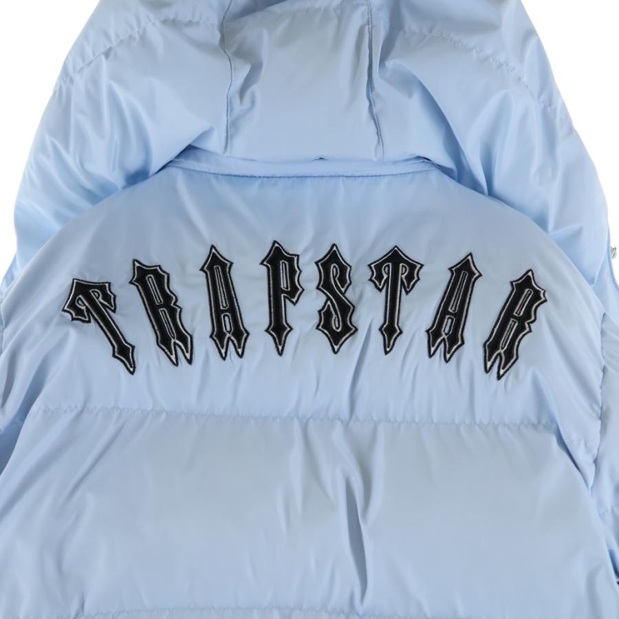 TRAPSTAR トラップスター ダウンジャケット ライトブルー #XS : BRING